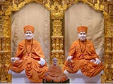 Brahmaswarup Shastriji Maharaj and Brahmaswarup Pramukh Swami Maharaj